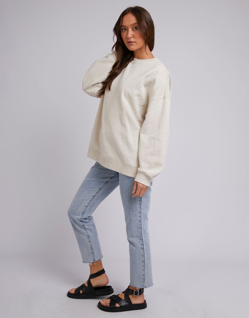 Oversized Crew - Oat