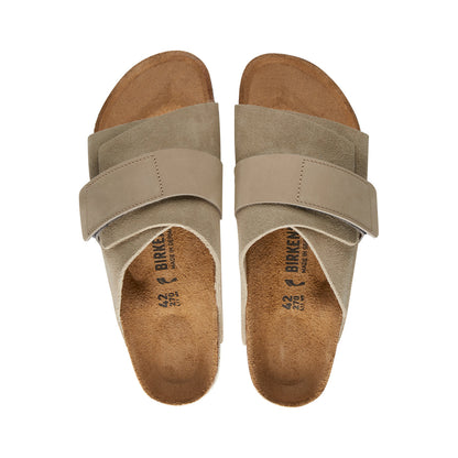 Kyoto - Taupe Suede Leather