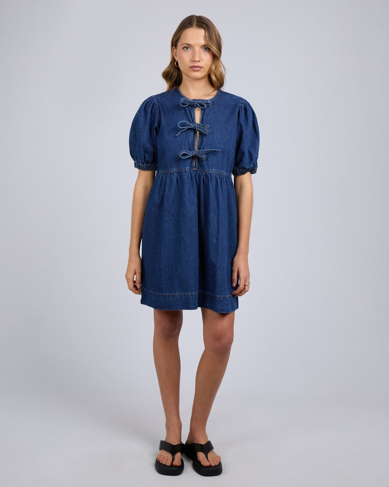 Amalie Mini Dress - Dark Blue