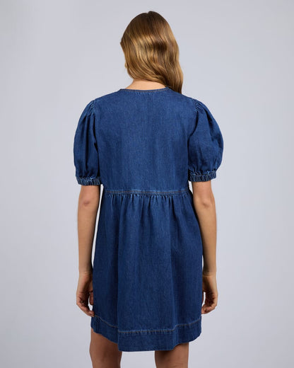 Amalie Mini Dress - Dark Blue