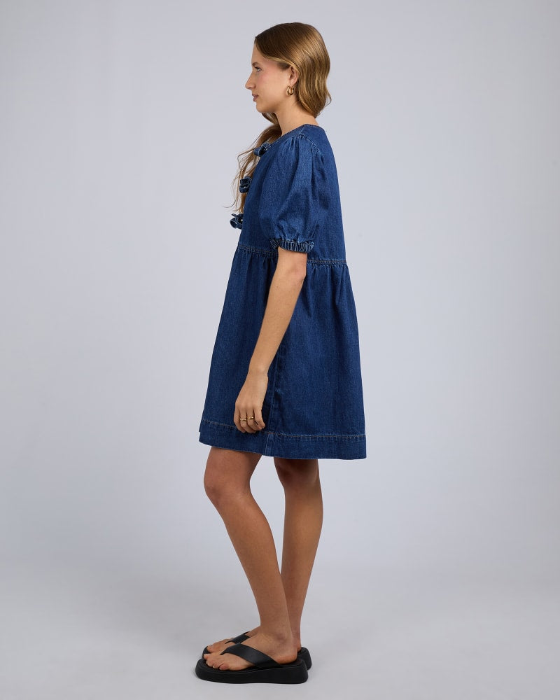 Amalie Mini Dress - Dark Blue