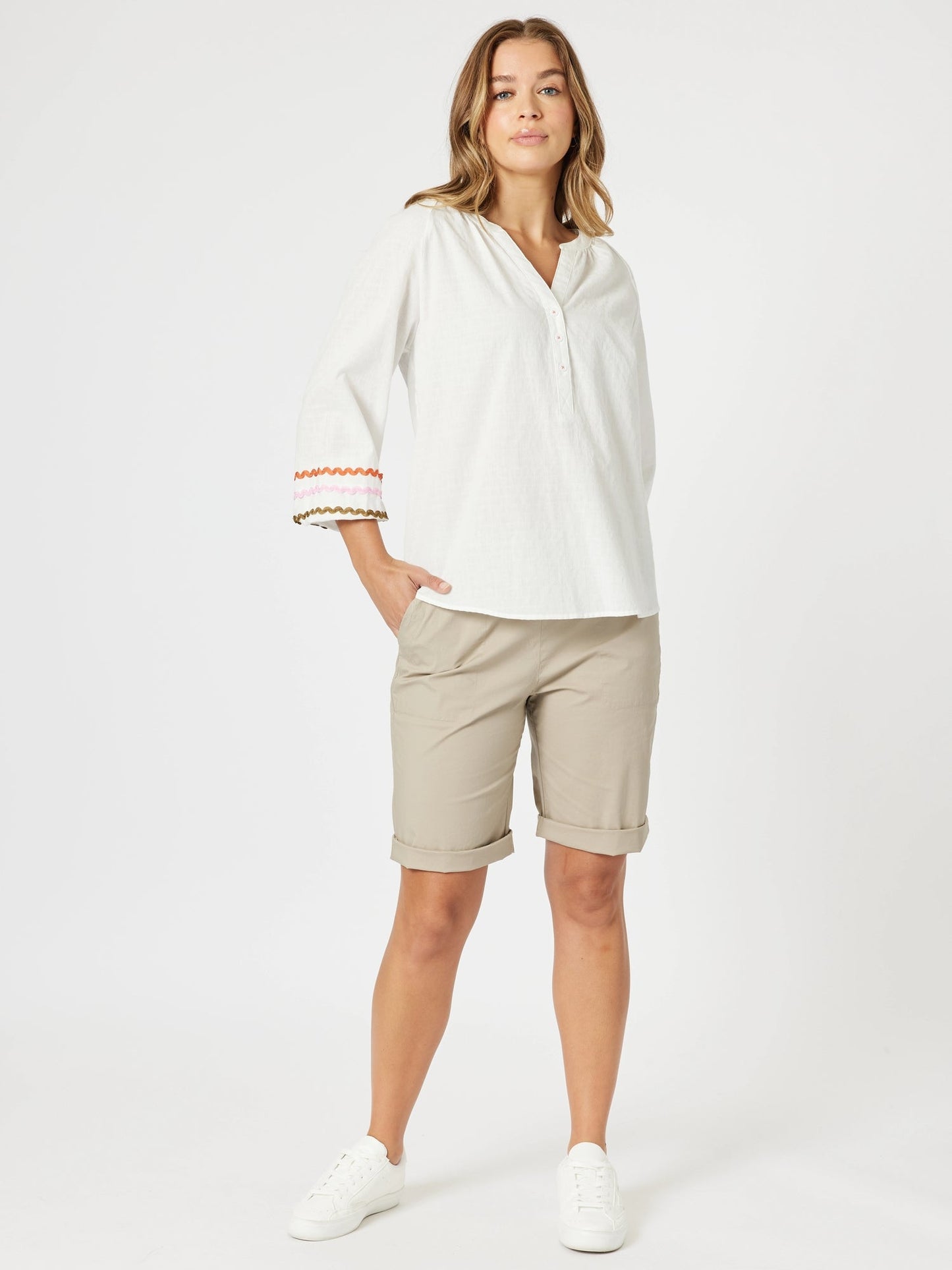 Santorini Short - Natural