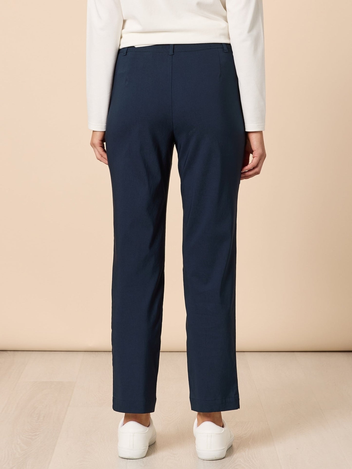 Evie Stretch Pant - Navy