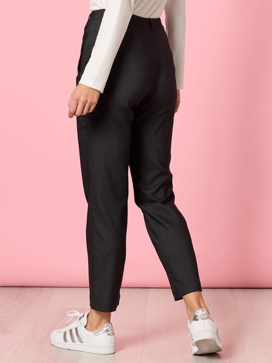 Evie Stretch Pant - Charcoal