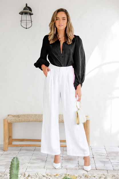 Addison Organza Blouse