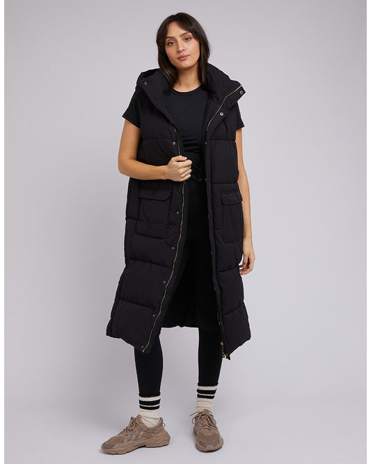 Active Midi Vest - Black
