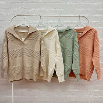 Stella Collared Knit