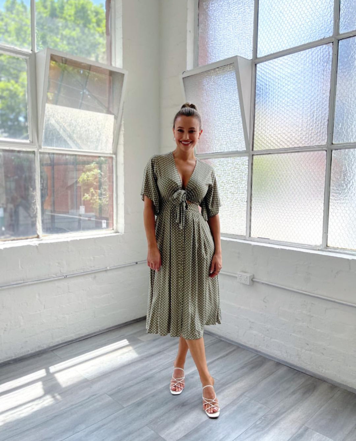 Hannah Print dress