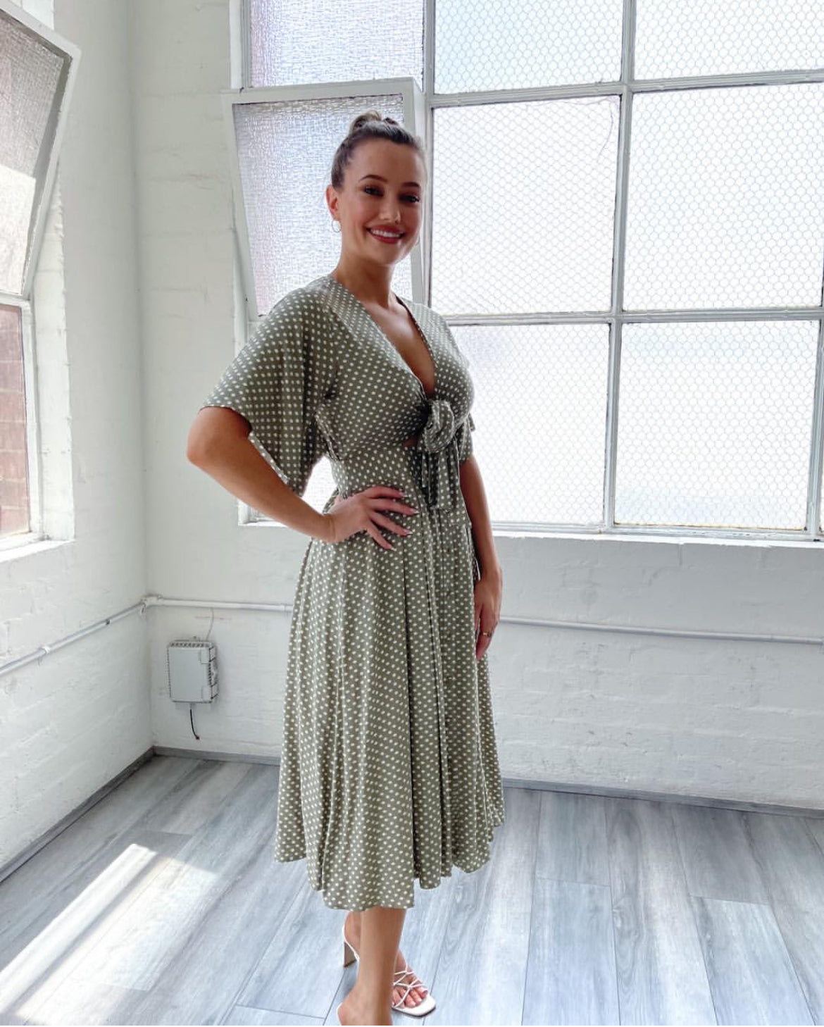 Hannah Print dress