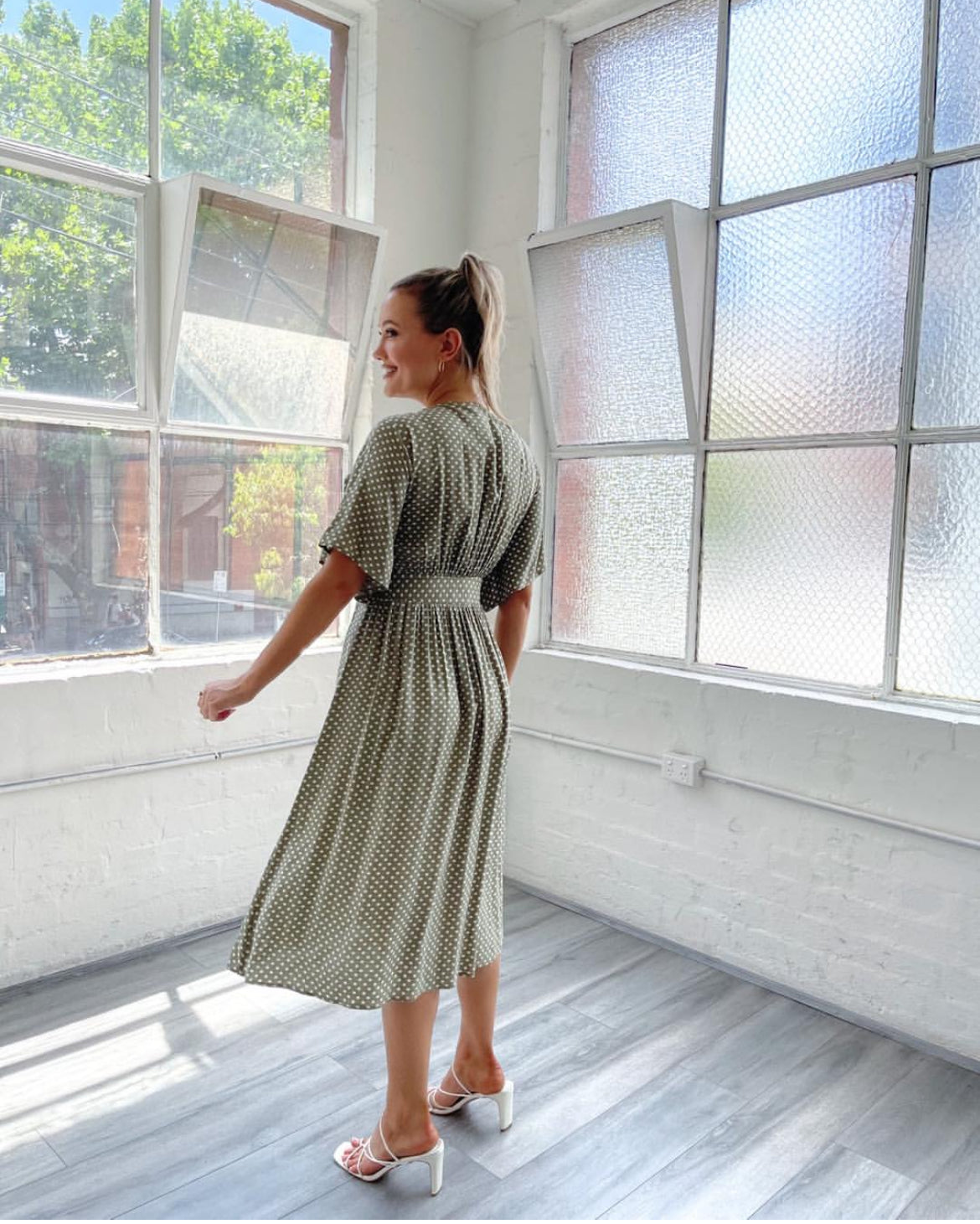 Hannah Print dress