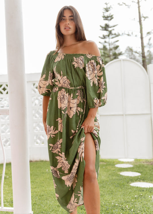 Jana Obi Belt Dress