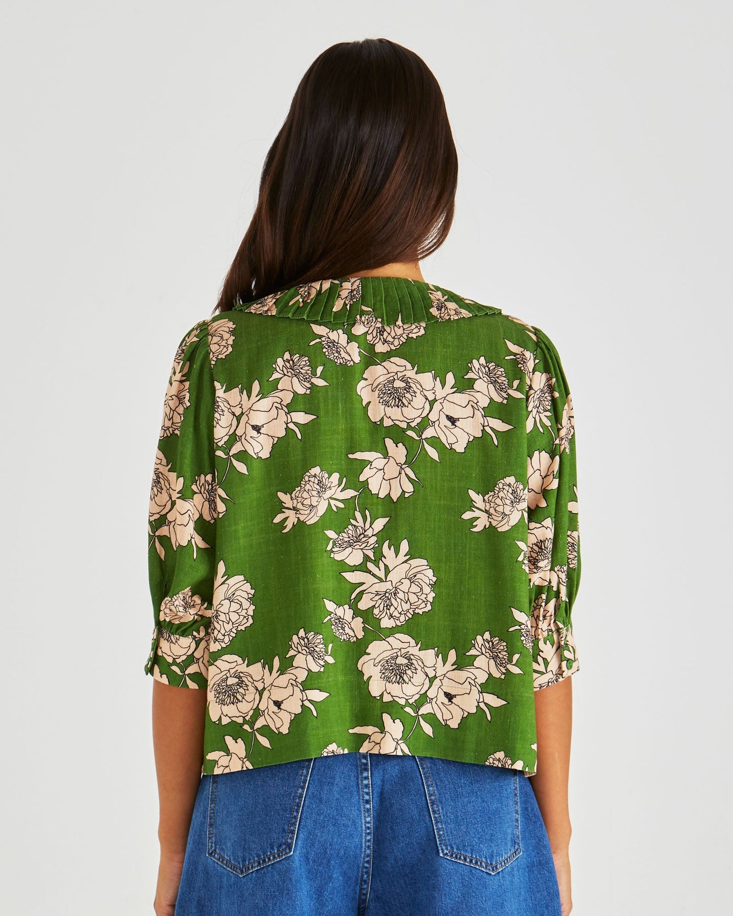 Antonie Pleated Blouse