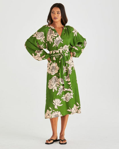 Antonie Obi Belt Dress