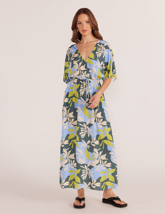 Artistic Garden Midi Dress