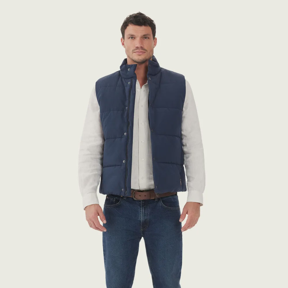 Paddington Vest - Navy