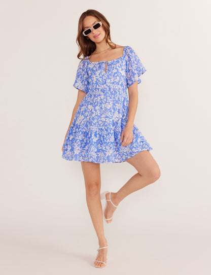 Waverly Flutter Mini Dress