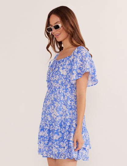 Waverly Flutter Mini Dress