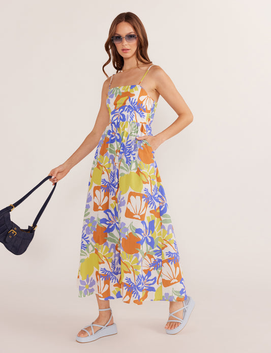 Dahlia Empire Midi Dress