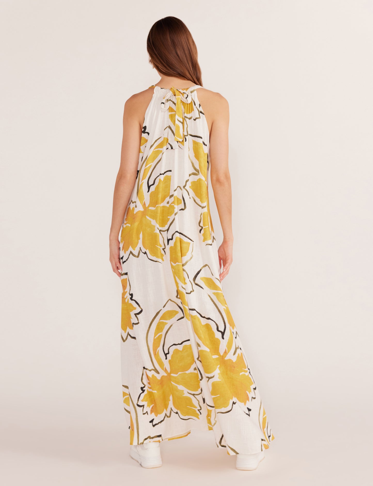 Zuri Halter Neck Maxi Dress