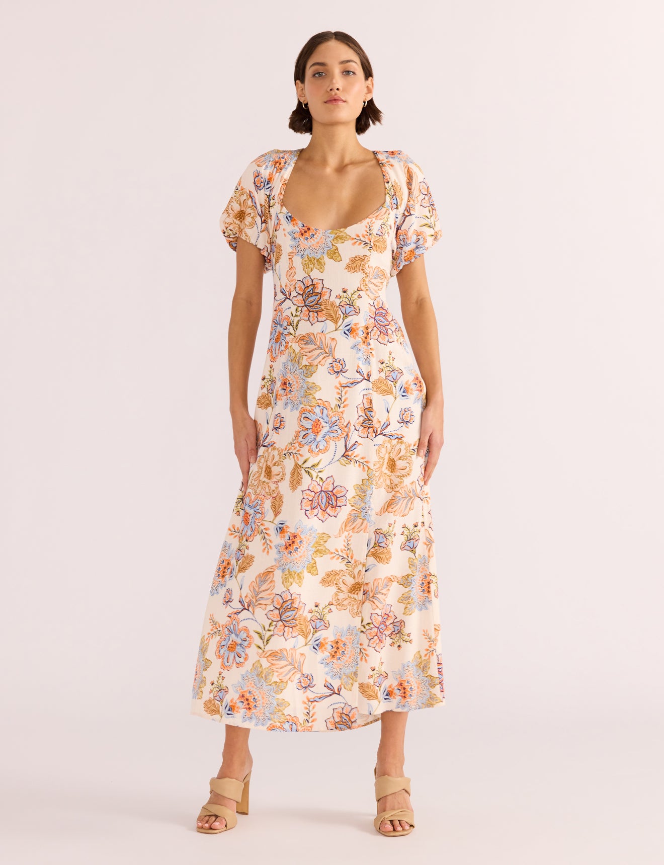 Marceline Panel Midi Dress