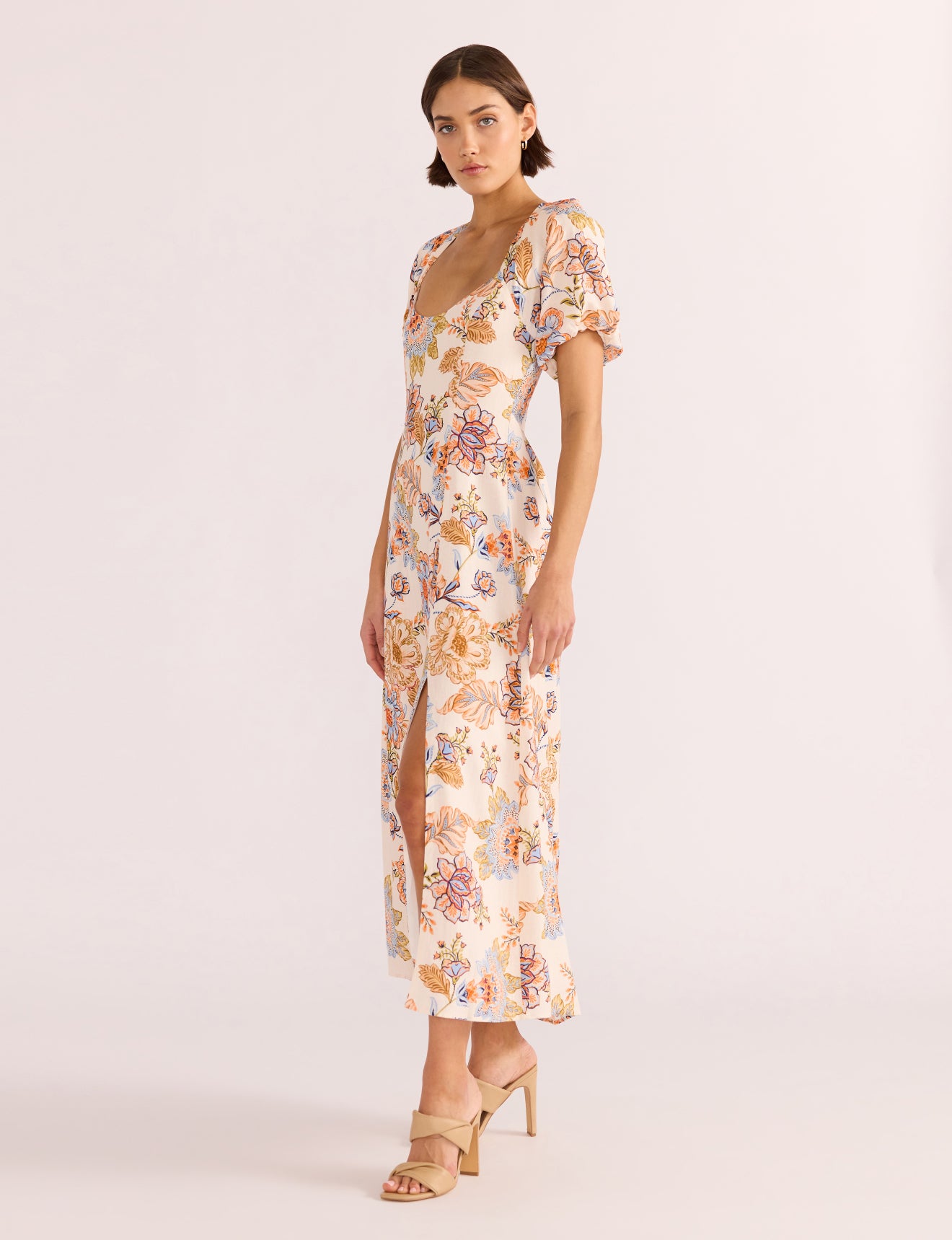 Marceline Panel Midi Dress