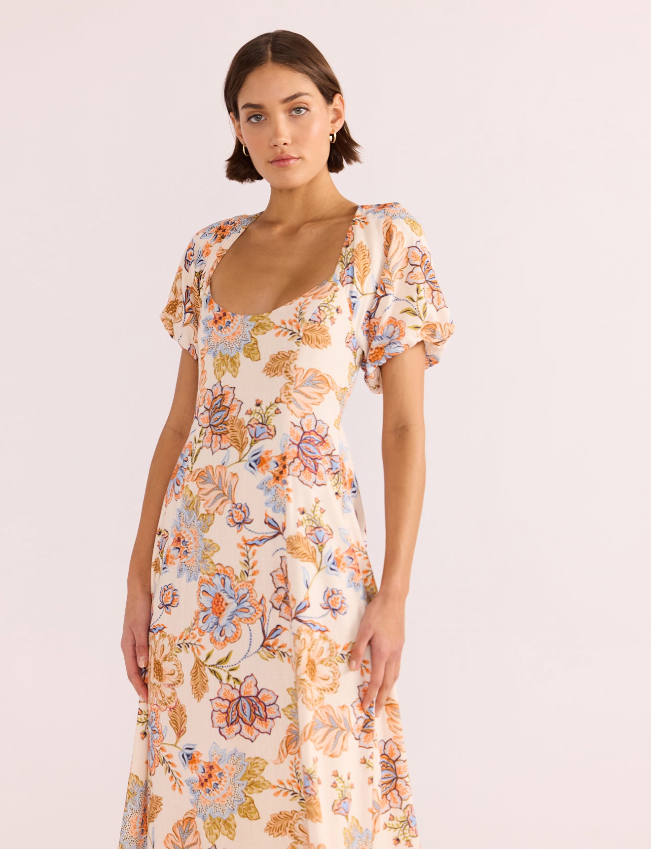 Marceline Panel Midi Dress