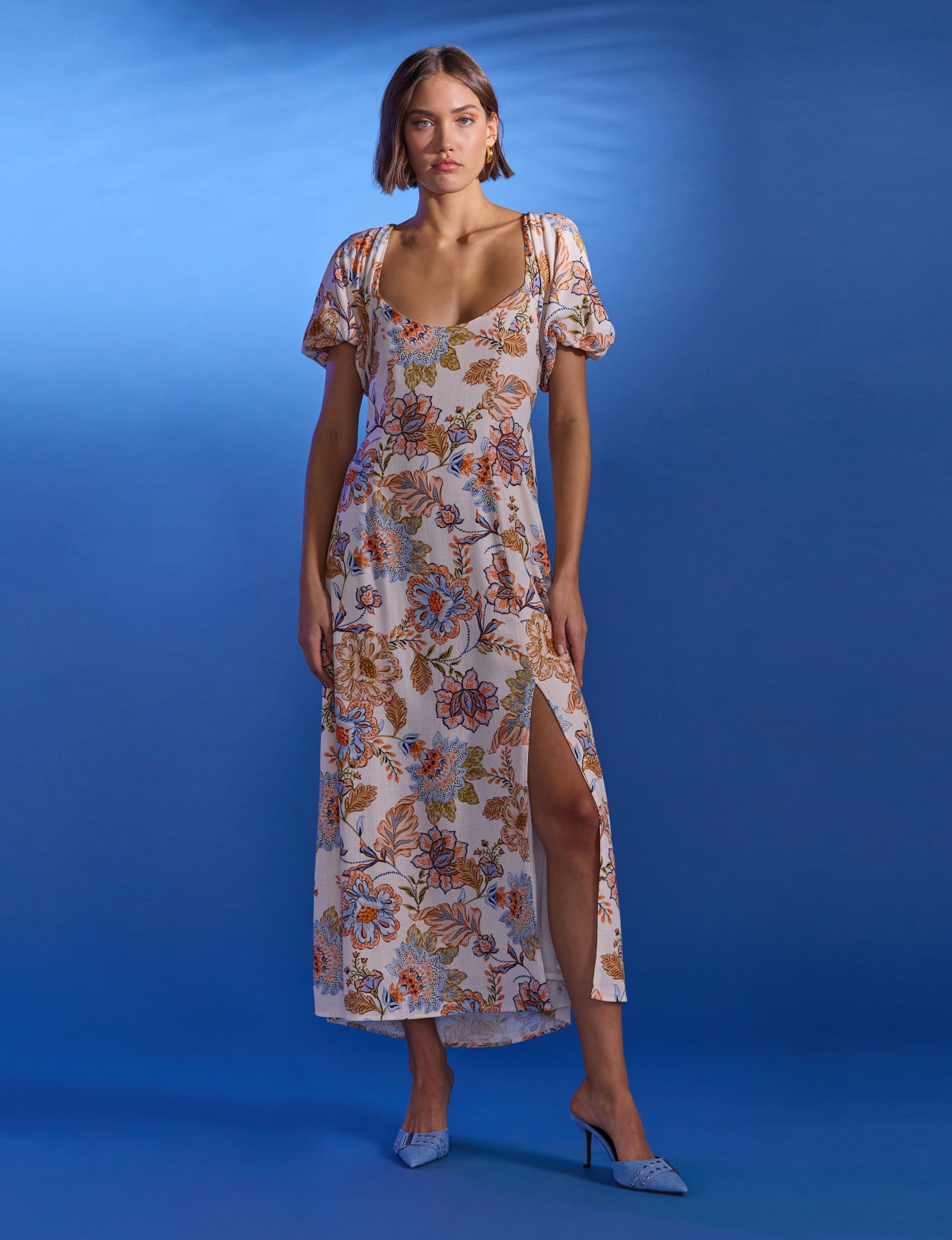 Marceline Panel Midi Dress