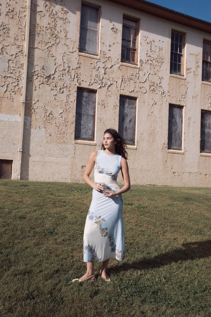 Lucia Mesh Maxi Dress