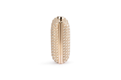 Manuela Hotfix Clutch - Gold