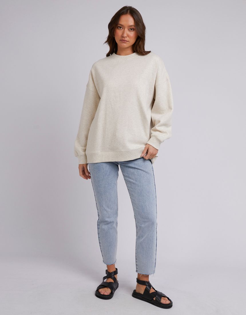 Oversized Crew - Oat