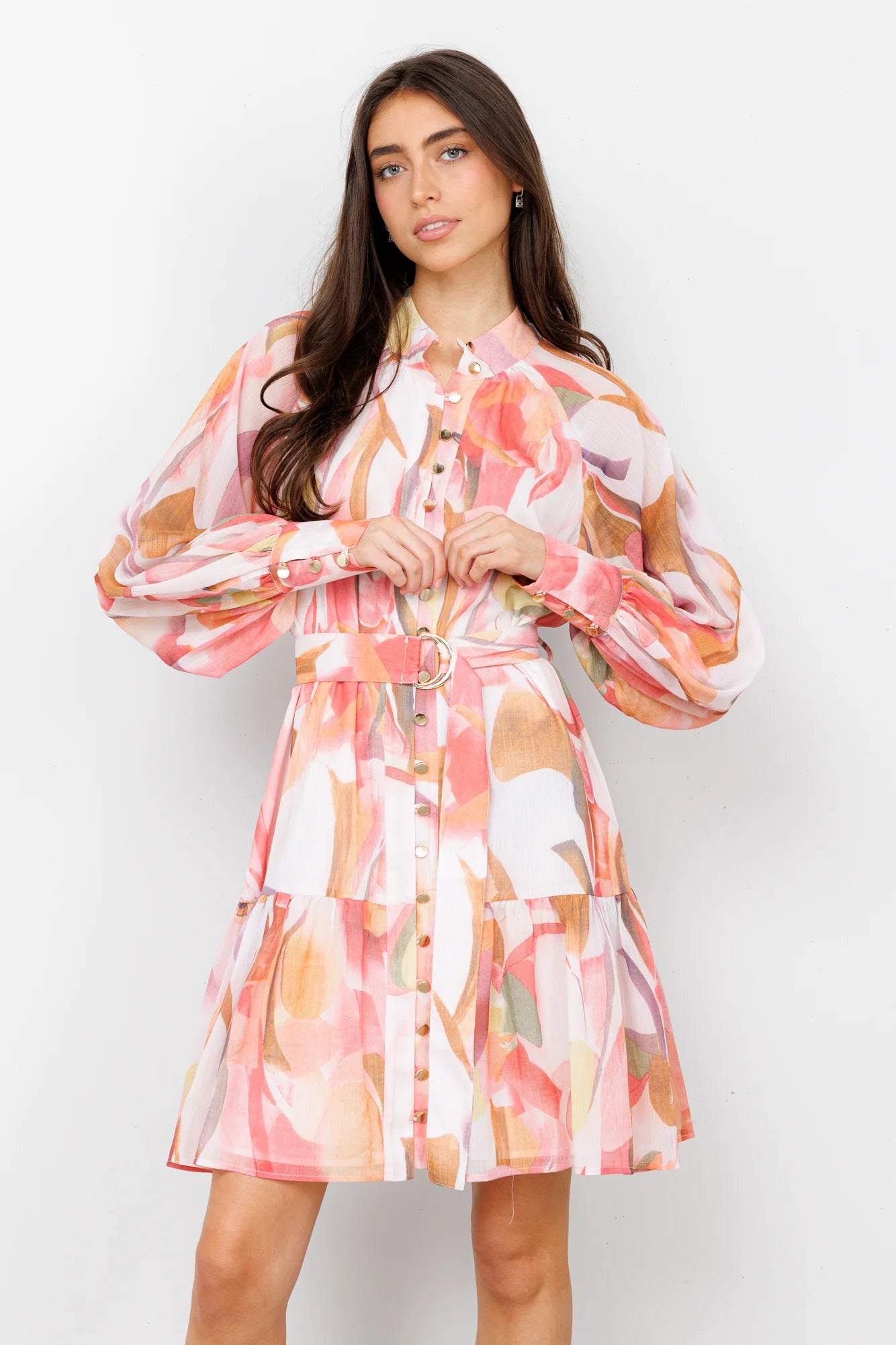Prue Mini Dress - Pink