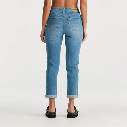 Mid Boyfriend jean - Blue Courtesy