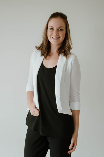 Chiffon Blazer