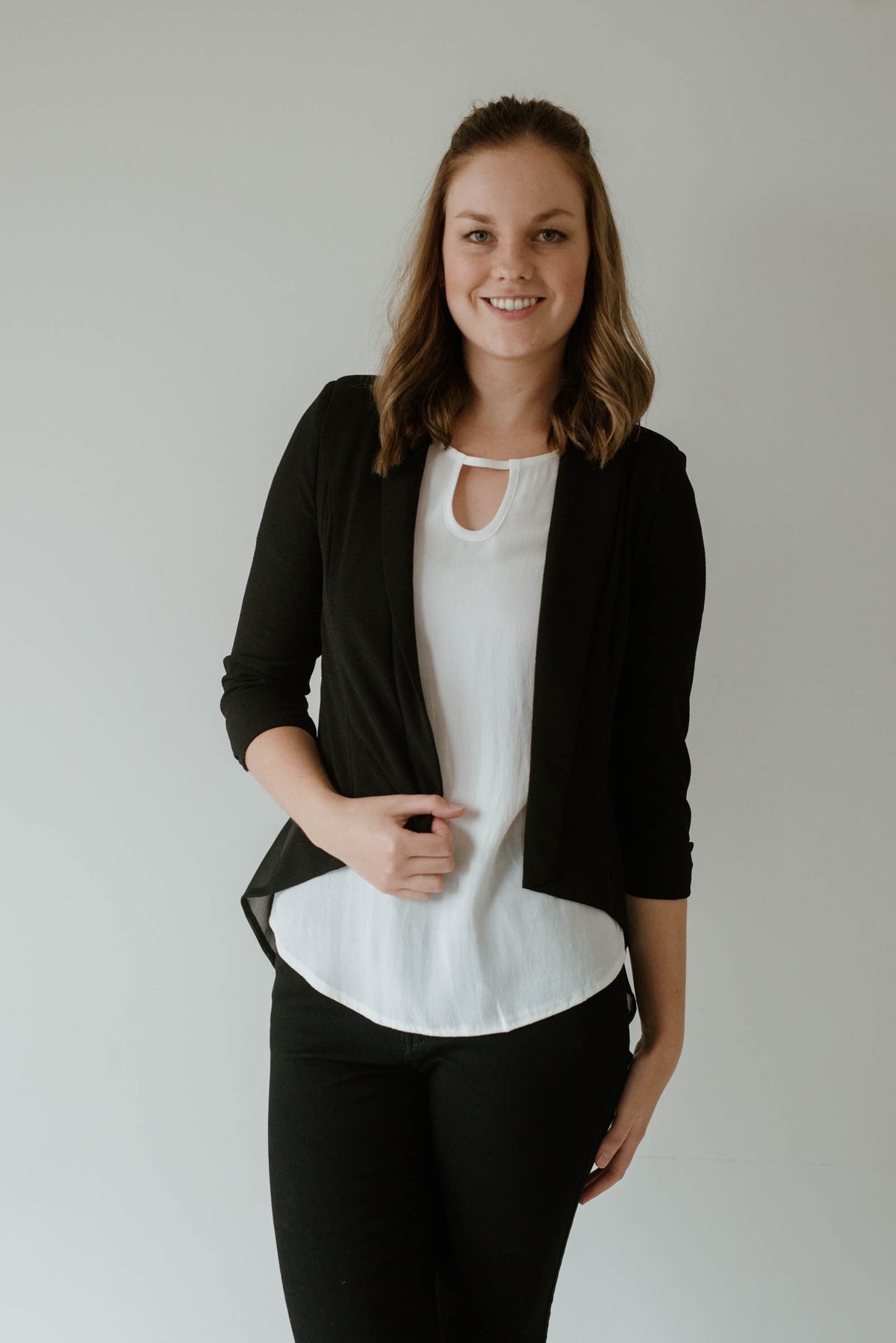 Chiffon Blazer