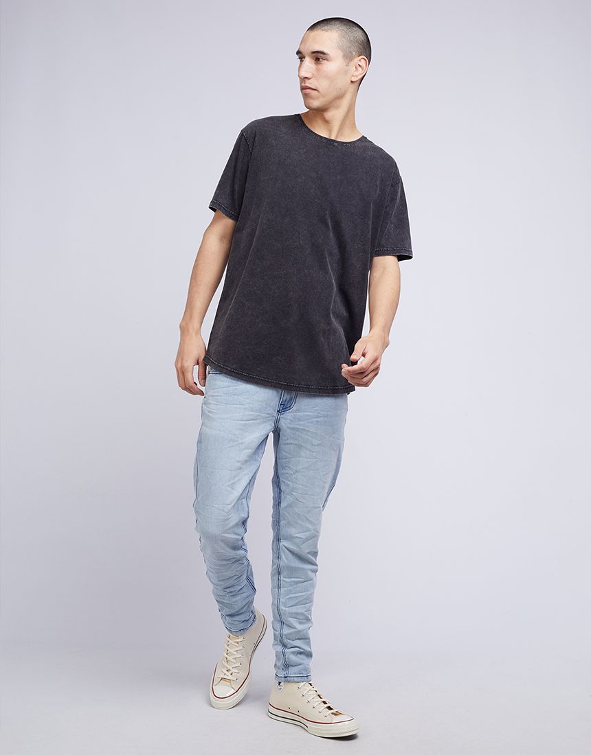 Acid Tail Tee - Washed Black