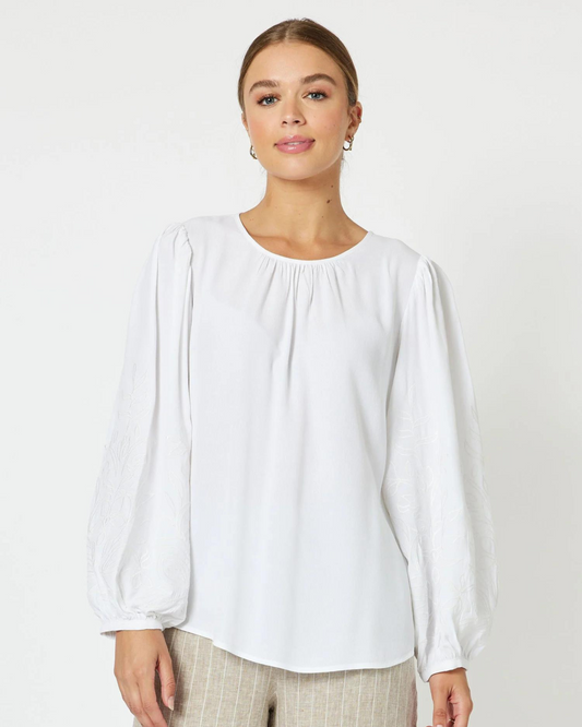 Saint Germain Top - White