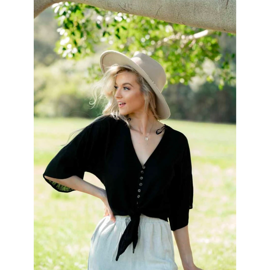 Bianca Tie Top