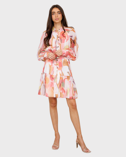 Prue Mini Dress - Pink