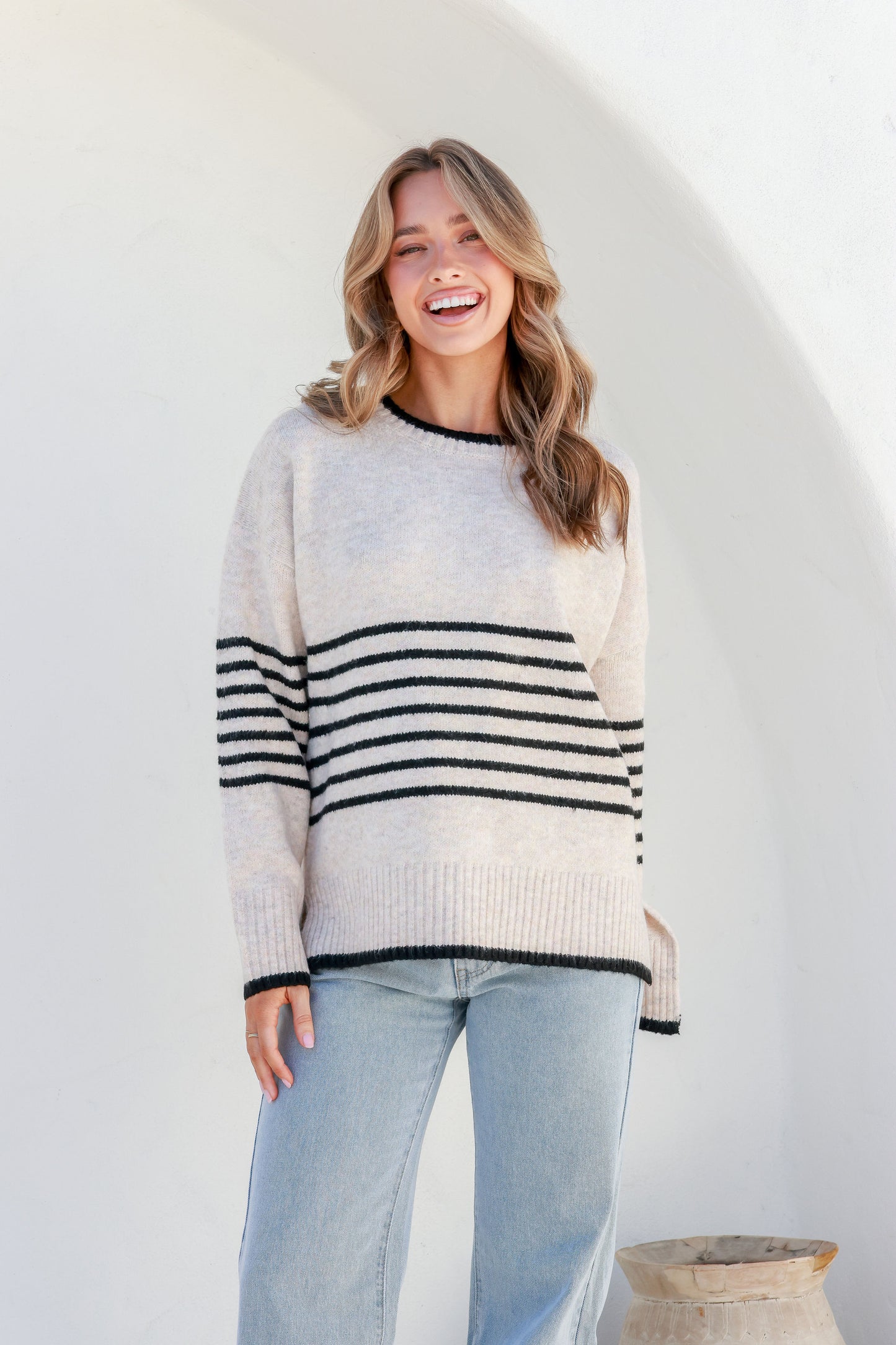 Beryl Stripe knit