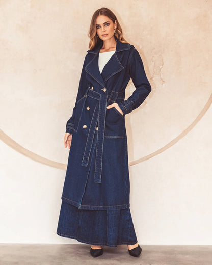 Preston Denim Trench