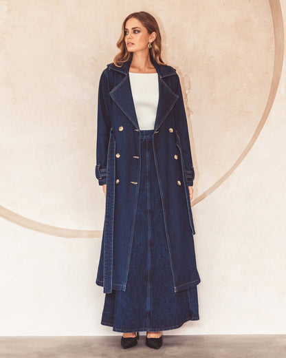 Preston Denim Trench