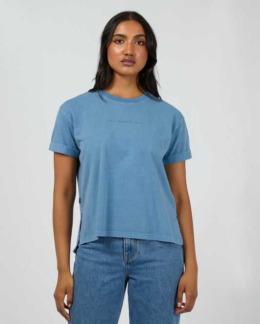 AAE Washed Tee - Denim