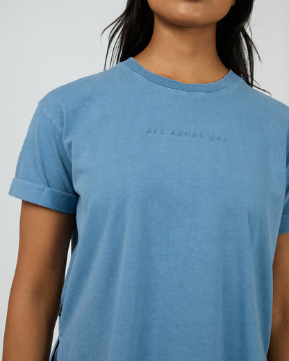 AAE Washed Tee - Denim