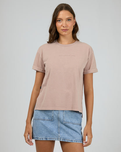 AAE Washed Tee - Fawn