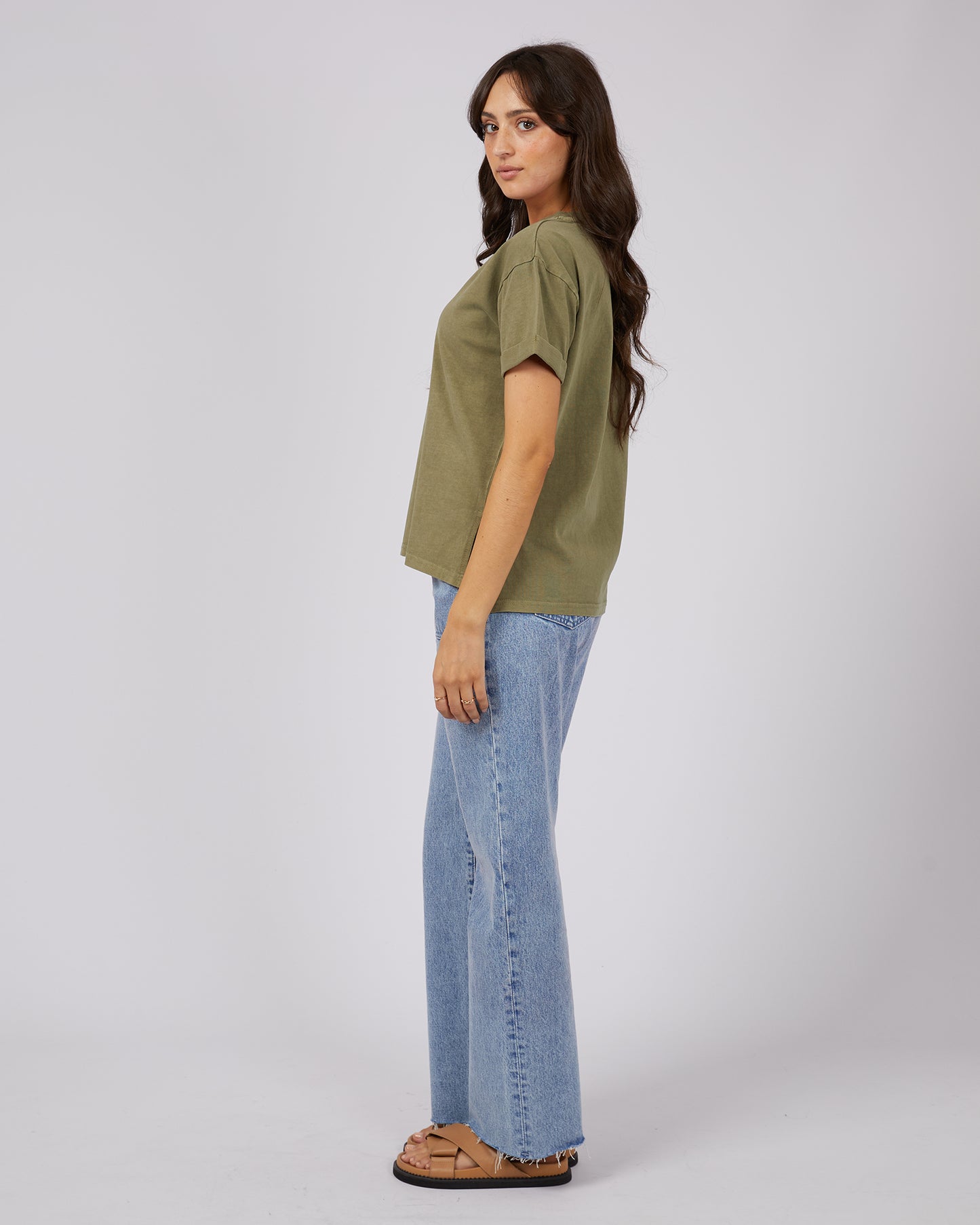 AAE Washed Tee - Khaki