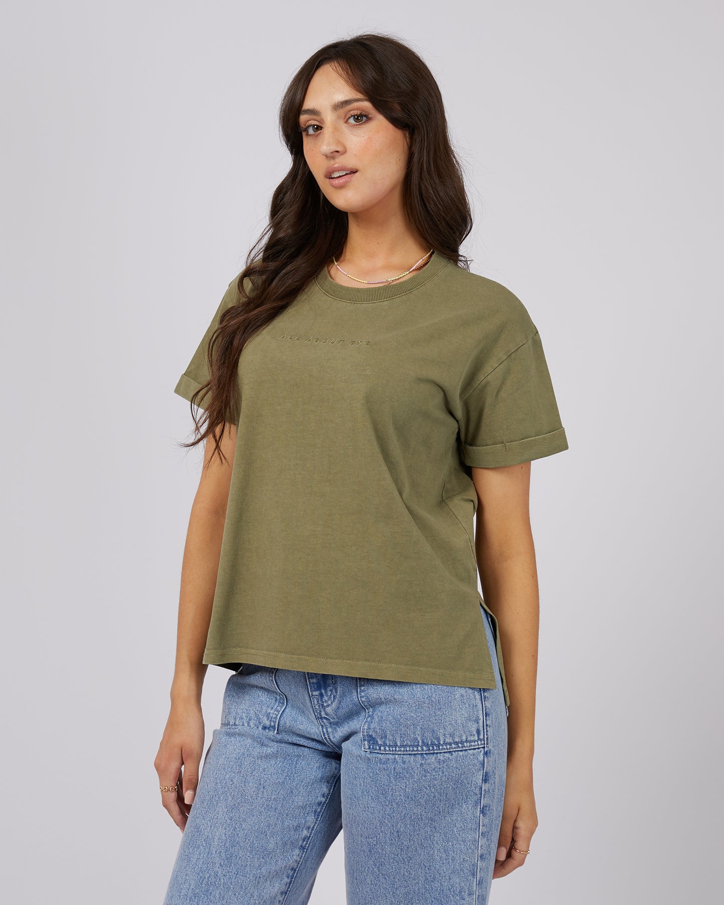 AAE Washed Tee - Khaki