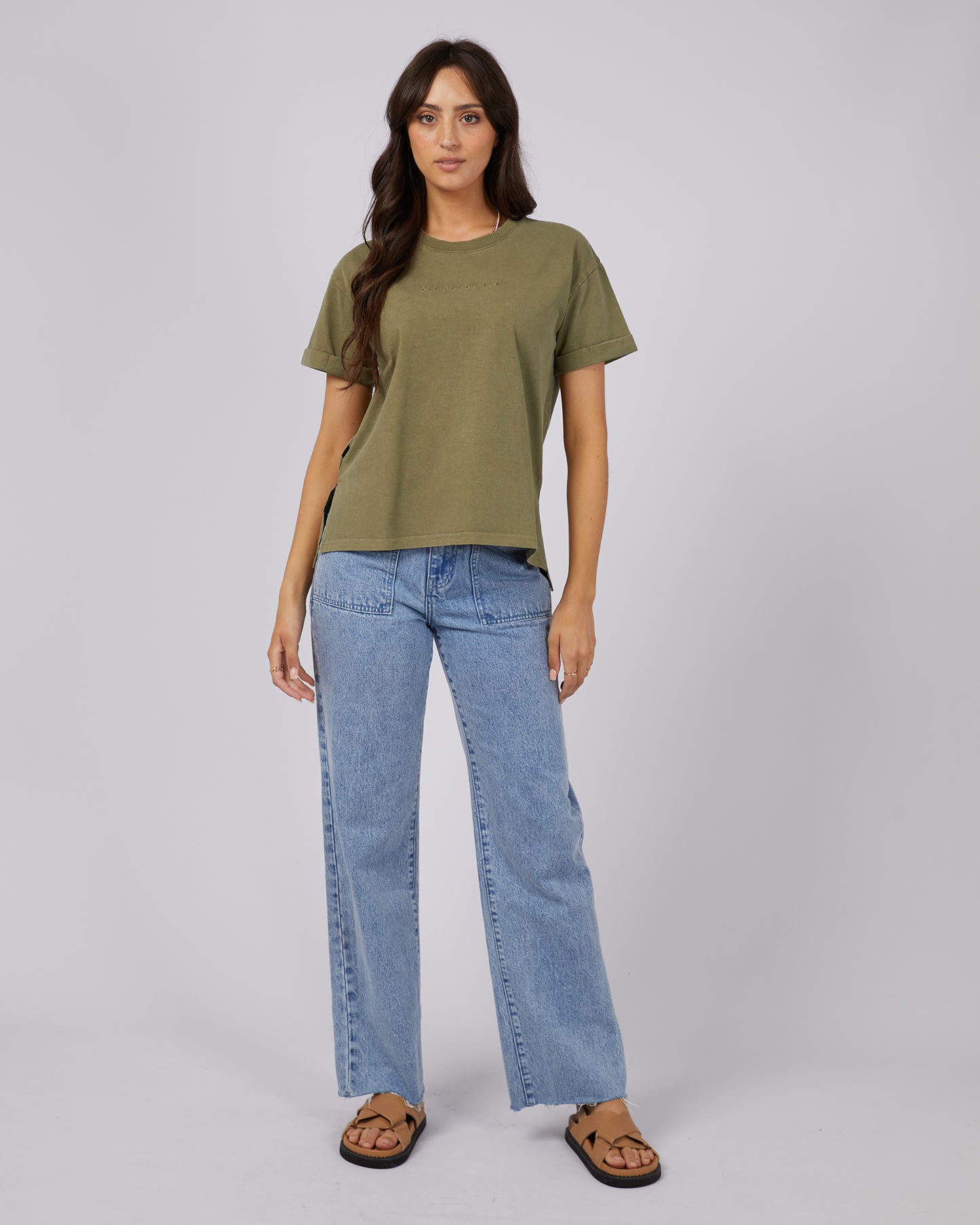 AAE Washed Tee - Khaki