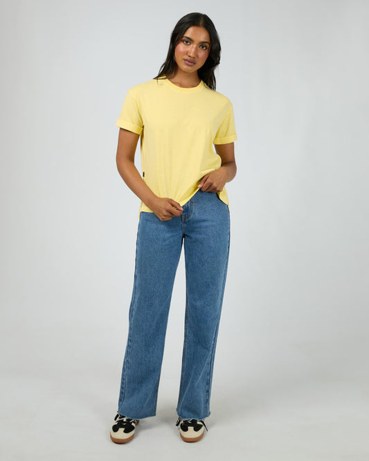 AAE Washed Tee - Lemon