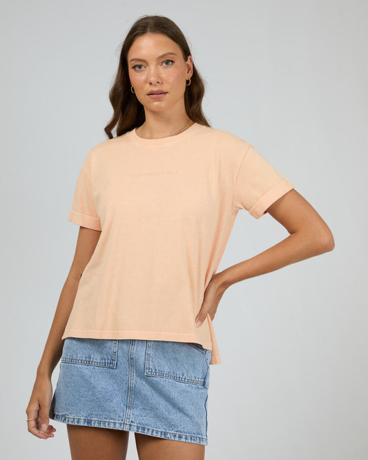 AAE Washed Tee  - Orange