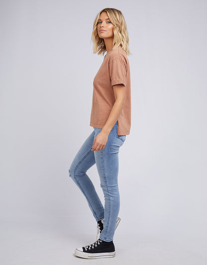AAE Washed Tee - Tan